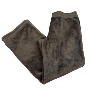The North Face Osito Deep Pile Brown Cozy Fleece Fuzzy Pants Women’s Size XL